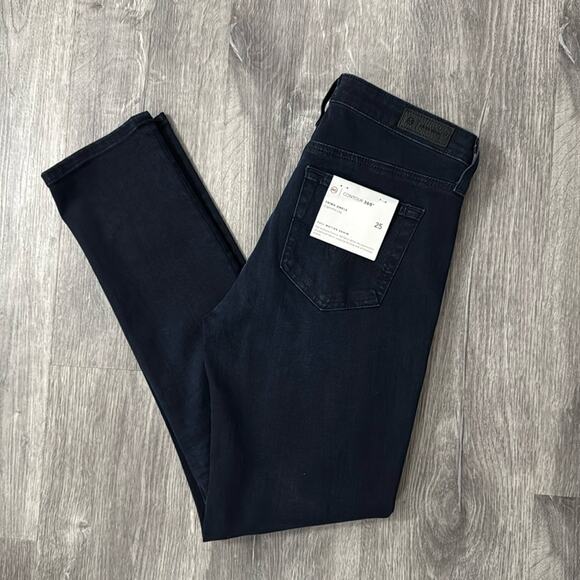 ag Adriano Goldschmied Contour 360 Prima Ankle Cigarette Leg Skinny Jeans Sz 25 - Picture 2 of 13